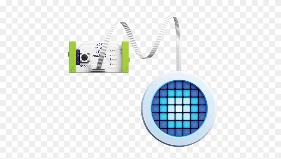 Round Led Matrix Littlebits, Lighting, Bag Free Transparent Png