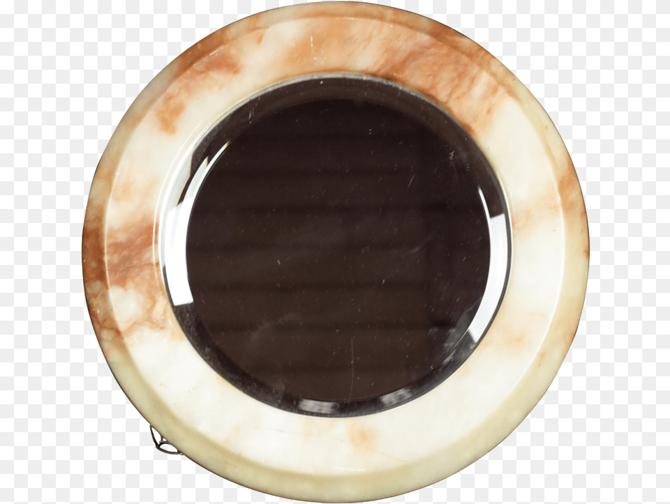 Round Marble Framed Mirror Marble, Food, Meal, Art, Pottery Png