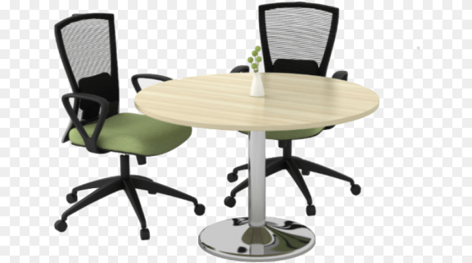 Round Meeting Table Meeting Chair And Table, Architecture, Room, Indoors, Furniture Png
