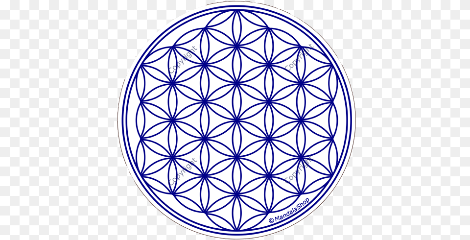 Round Mouse Pad Flower Of Life Flower Of Life Art, Pattern, Sphere, Disk Free Transparent Png