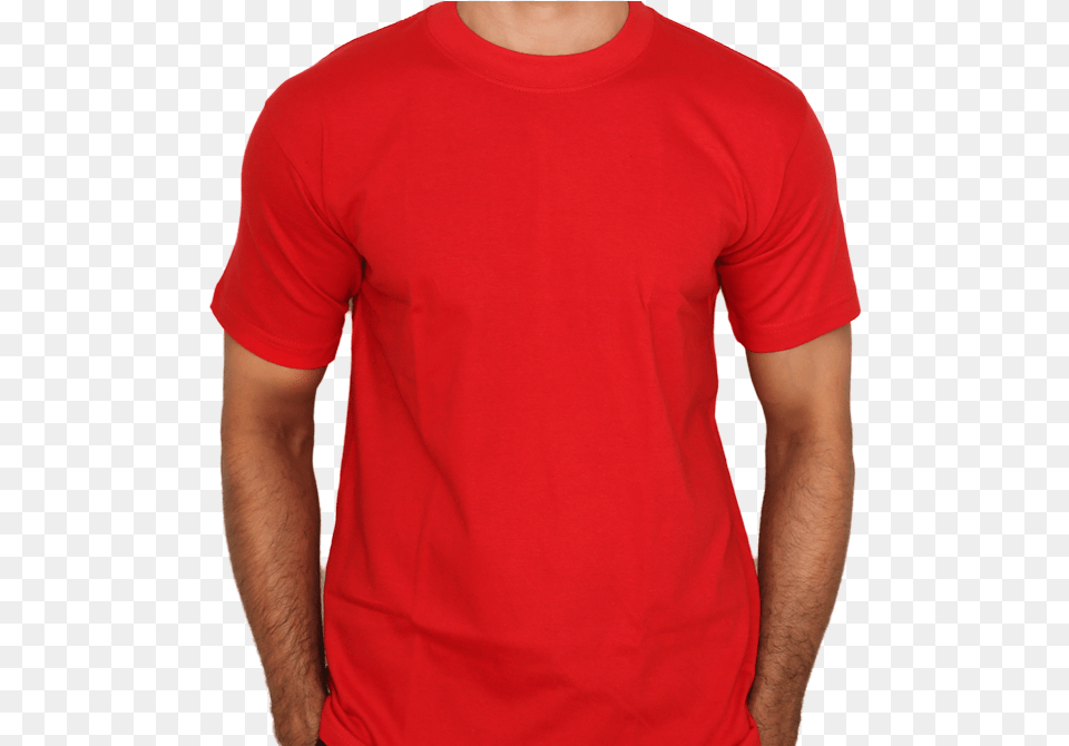 Round Neck T Shirt T Shirt, Clothing, T-shirt Free Transparent Png