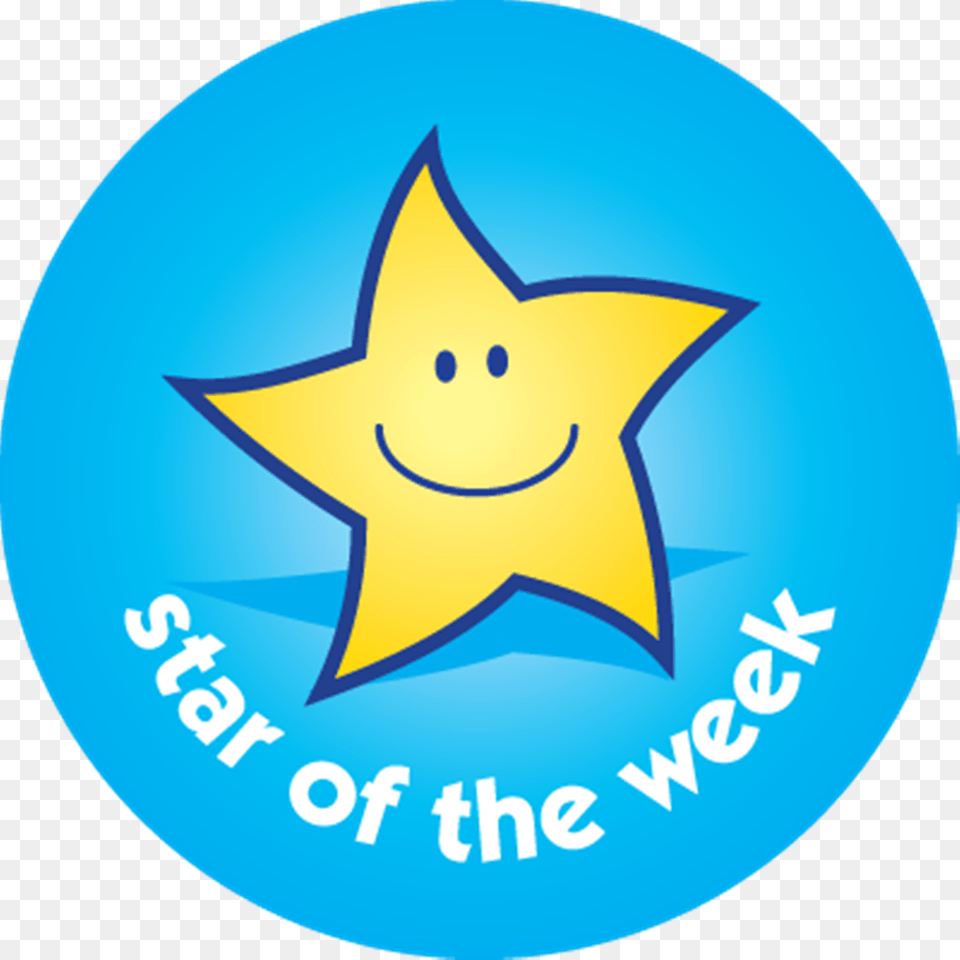 Round Of Applause To Cms Star Of The Week Stars, Logo, Symbol, Star Symbol, Badge Free Png Download