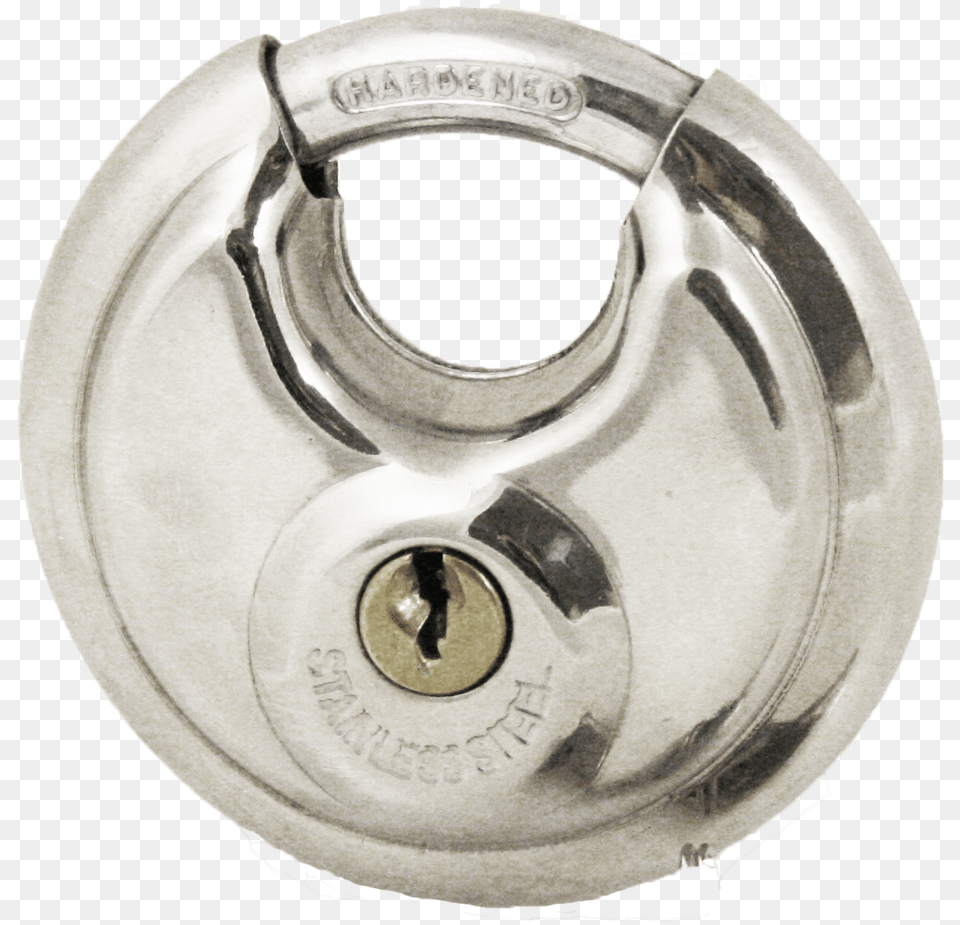 Round Padlock Circular Padlock Disc Padlock Round, Machine, Wheel, Lock Free Png