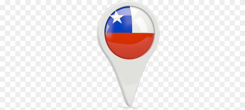 Round Pin Icon Chile Flag Icon Pin, Logo, Badge, Symbol, Food Free Png