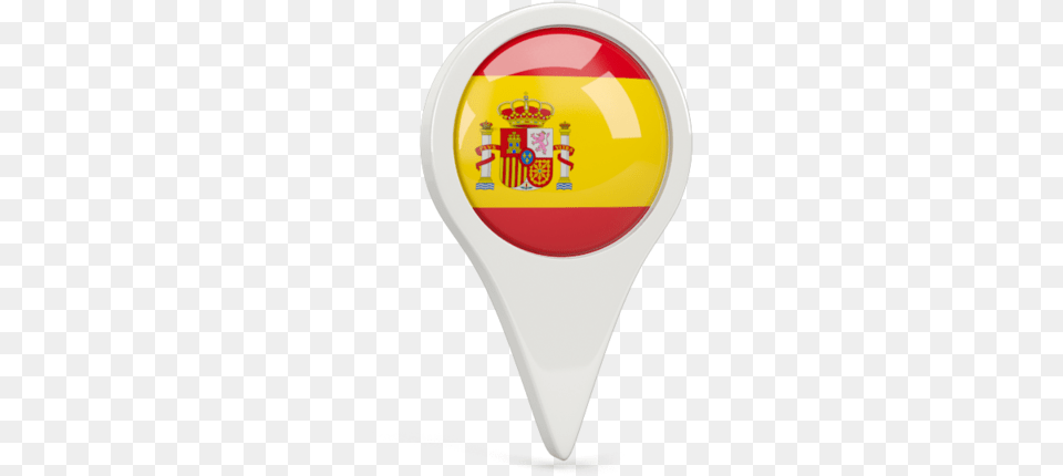 Round Pin Icon Spain Flag Pin Icon, Logo, Badge, Symbol, Guitar Free Png