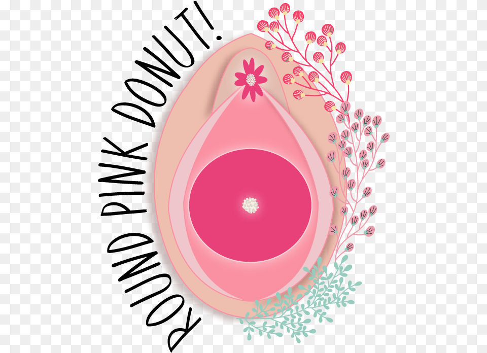 Round Pink Donut Circle, Art, Graphics, Flower, Plant Free Png