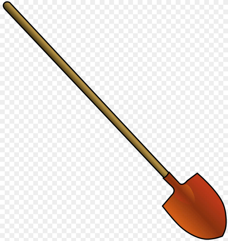 Round Point Shovel Clipart, Device, Smoke Pipe, Tool Png Image