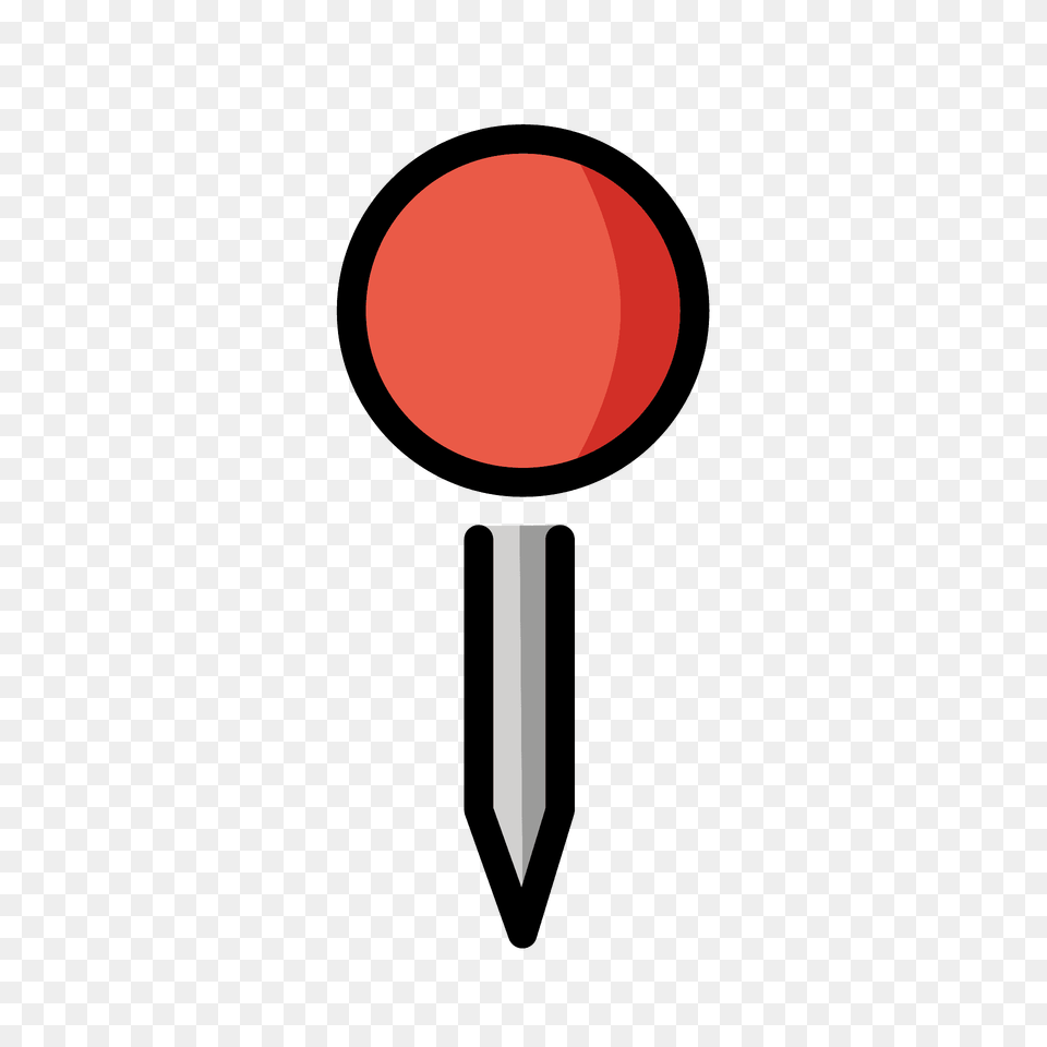 Round Pushpin Emoji Clipart Free Png