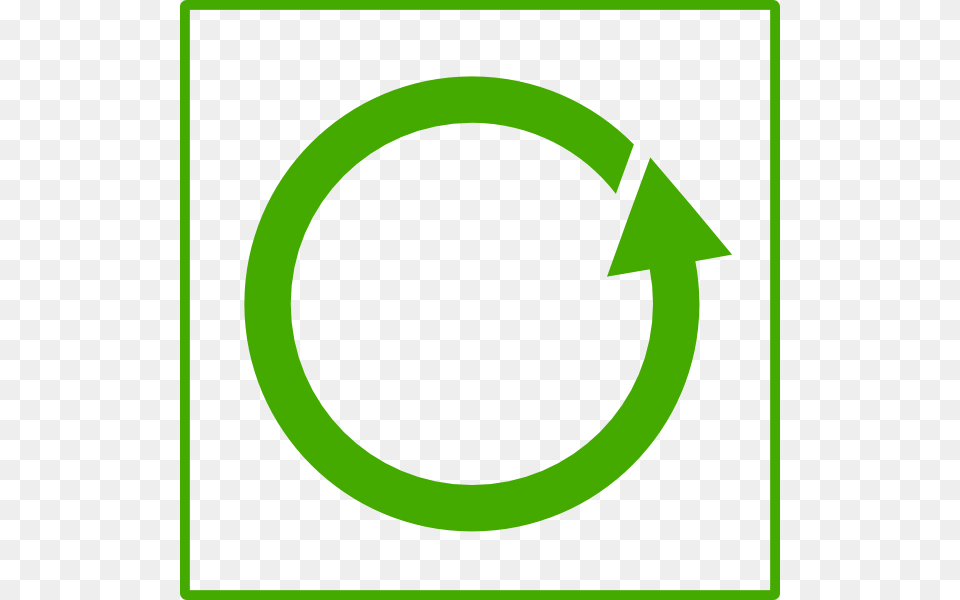 Round Recycle Symbol Clipart Recycling Symbol Clip Art, Green, Recycling Symbol Png Image