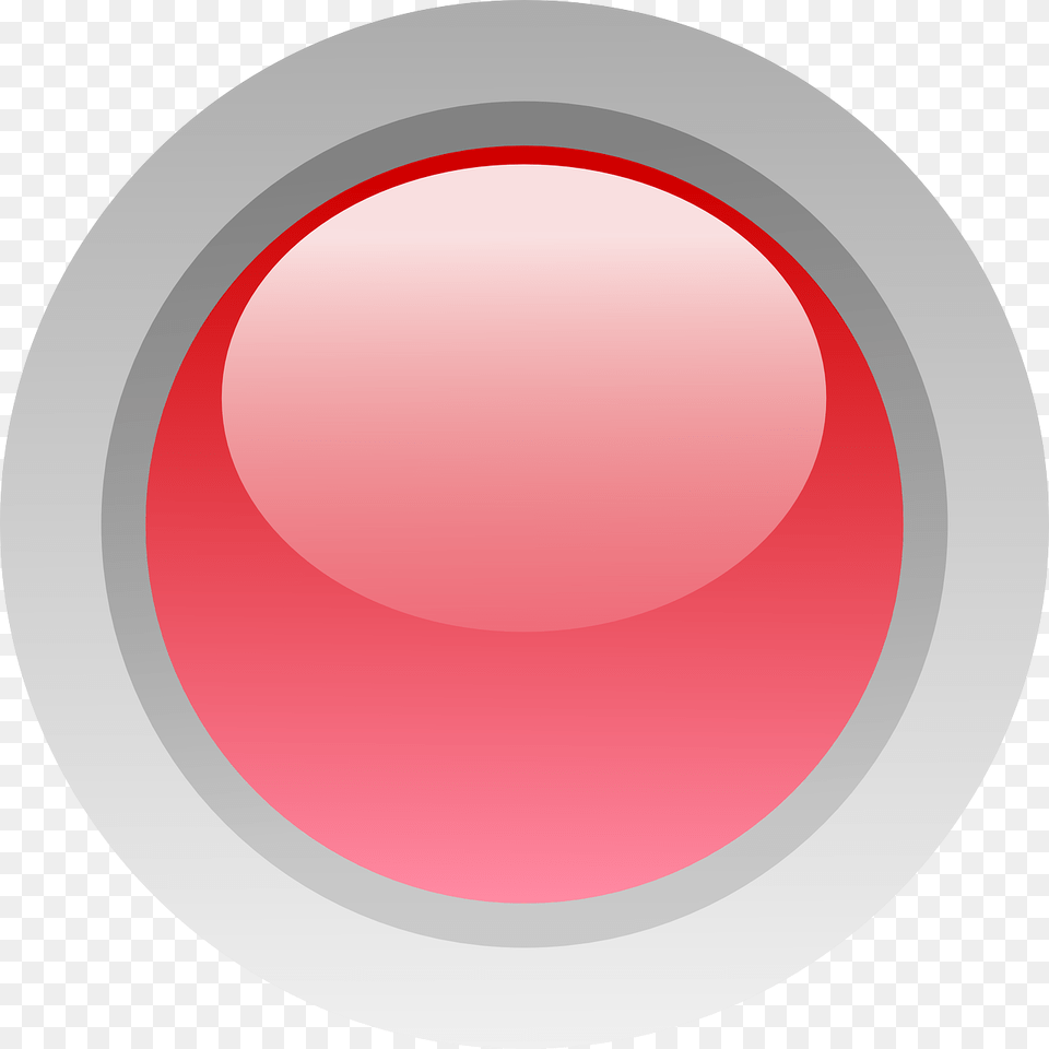 Round Red Button, Sphere, Disk, Light, Traffic Light Png Image