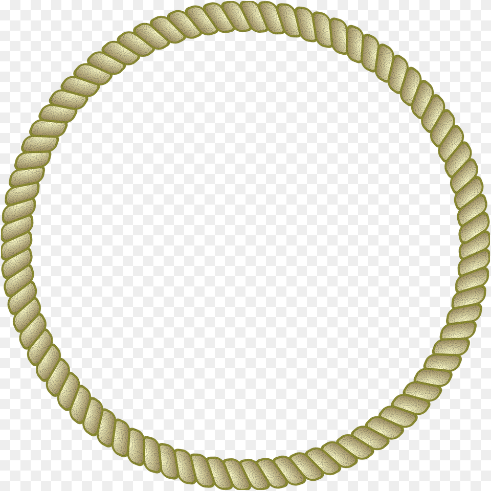 Round Rope Border Icons, Accessories, Bracelet, Jewelry, Necklace Free Png