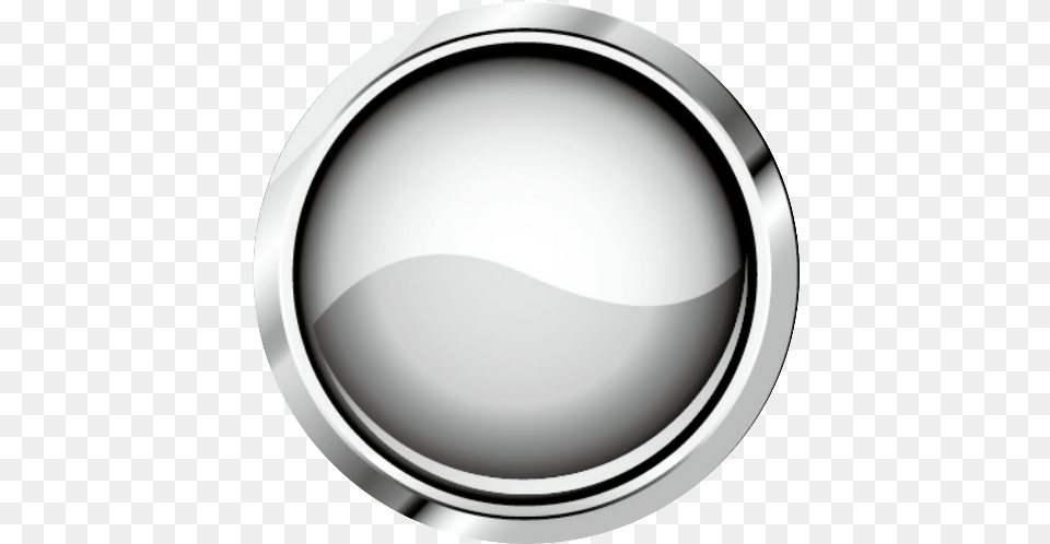 Round Silver Circle Silver Circle Frame, Photography, Appliance, Blow Dryer, Device Free Png Download