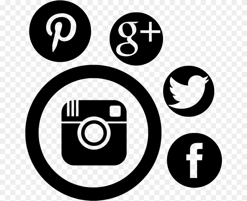 Round Social Media Icon Free Png Download