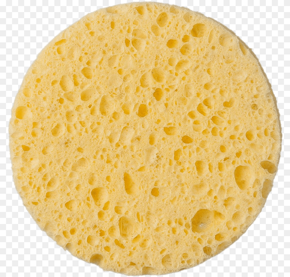 Round Sponge Sponge, Bread, Food Free Png