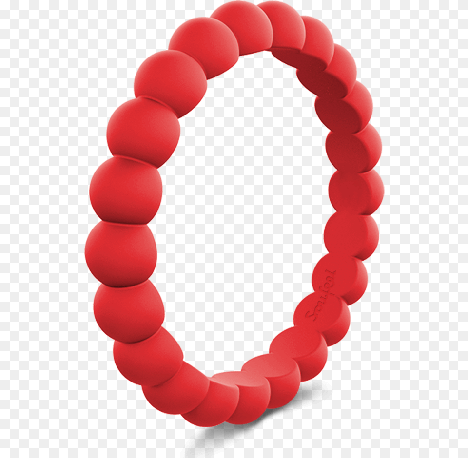 Round Stackable Red Silicone Ring Sinterlamelle, Accessories, Balloon, Jewelry, Necklace Png