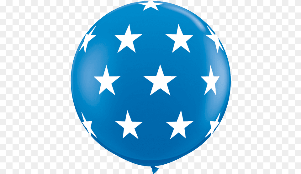 Round Star 2 X 3u0027 Dark Blue Big Stars A Round Giant Patriotic Outdoor Pillow Sale, Balloon Png