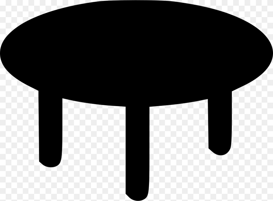 Round Table Icon Free Download, Coffee Table, Furniture Png