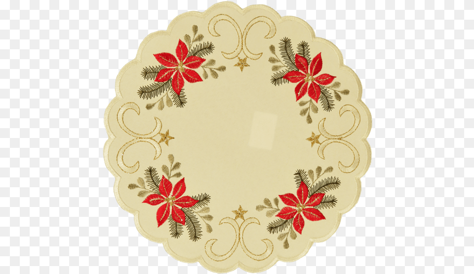 Round Table Linen Circle, Art, Floral Design, Graphics, Pattern Free Png Download