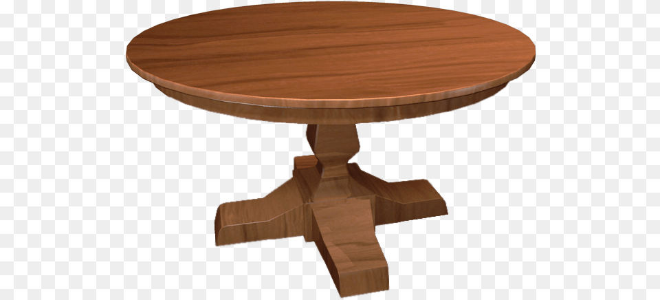 Round Table Table With Extension Leaf Built, Coffee Table, Dining Table, Furniture Free Transparent Png