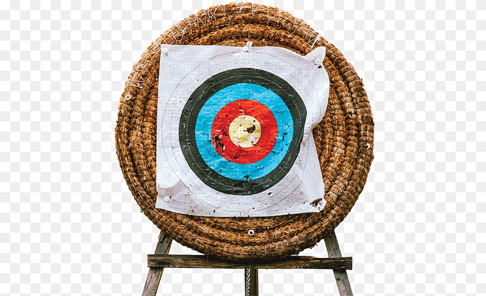 Round Target Free Bow And Arrow Target, Weapon, Archery, Sport Png