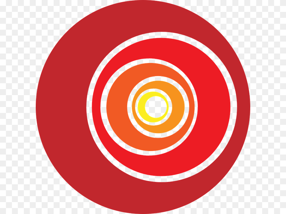 Round Target Pic, Disk, Spiral Free Png Download