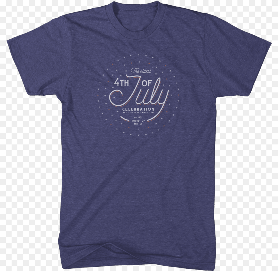 Round Top 4th Of July Script Tee, Clothing, T-shirt, Shirt Png Image