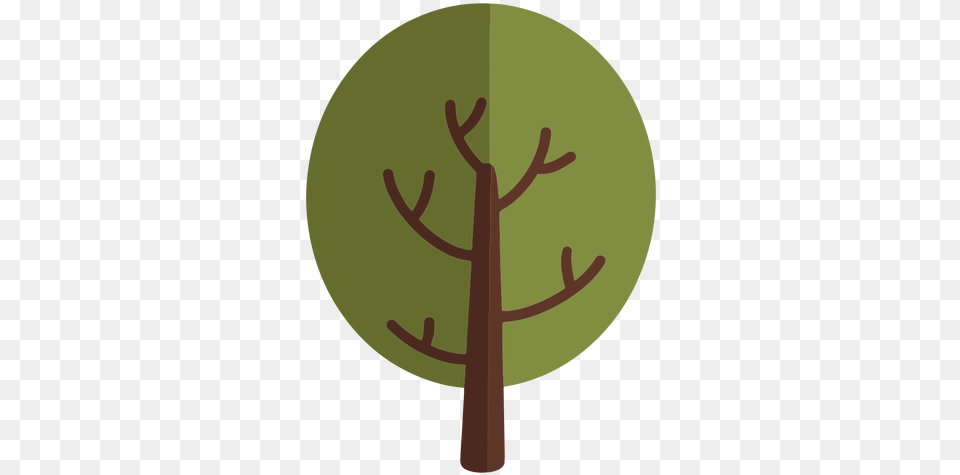 Round Tree Icon Flat Transparent U0026 Svg Vector File Arvore Redonda Desenho Free Png Download