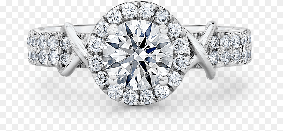 Round Twisted Band Engagement Rings Download Front Of A Ring, Accessories, Diamond, Gemstone, Jewelry Free Transparent Png