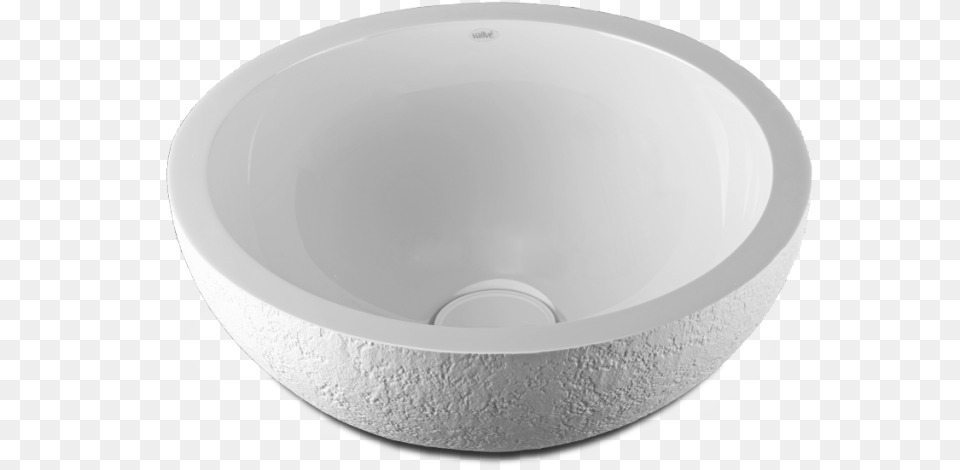 Round Washbasin With External Texture Bathroom Sink, Bowl, Plate, Soup Bowl Free Png Download