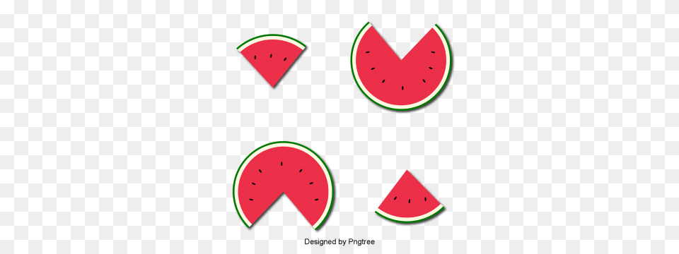 Round Watermelon Vectors And Food, Fruit, Plant, Produce Free Png Download
