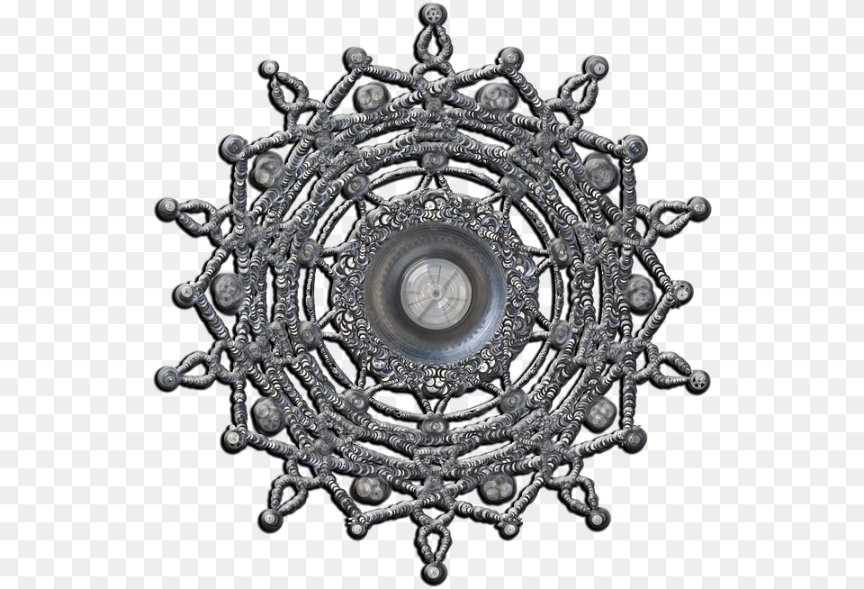 Round Wheel Ornament Abstract Fine Star Shape Circle, Accessories, Jewelry, Chandelier, Diamond Png Image