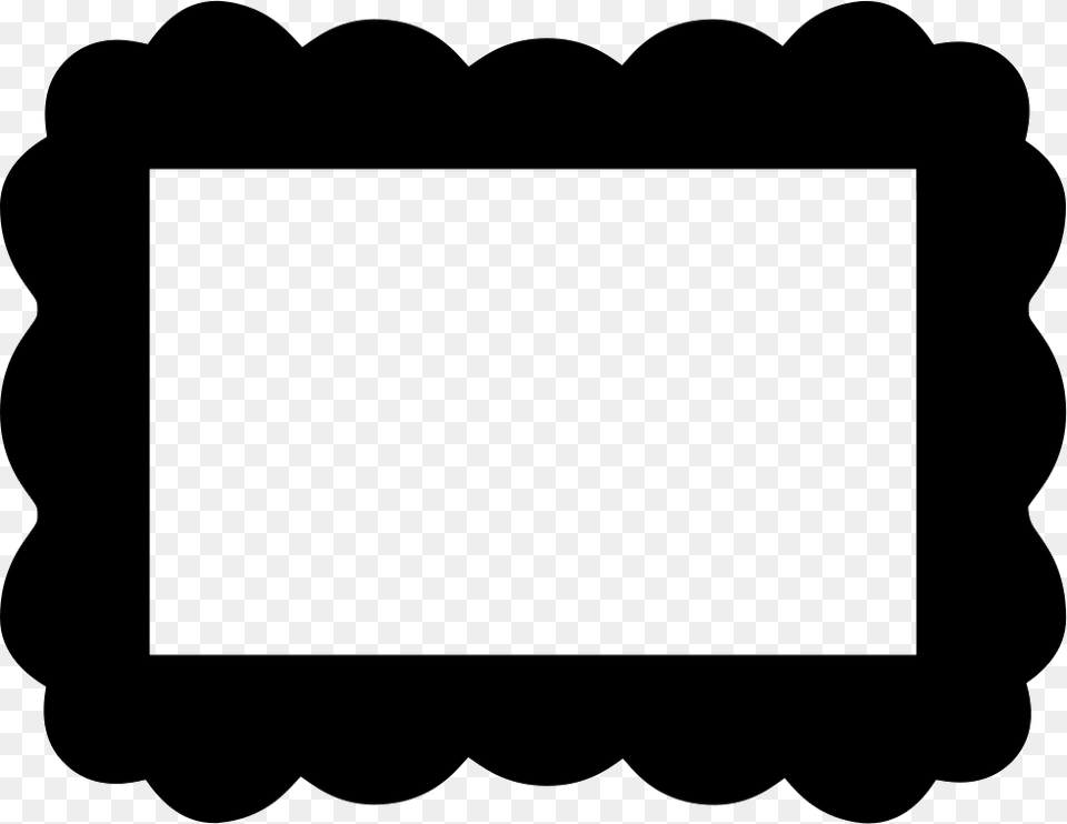 Rounded Frame Icon Electronics, Screen Free Png Download