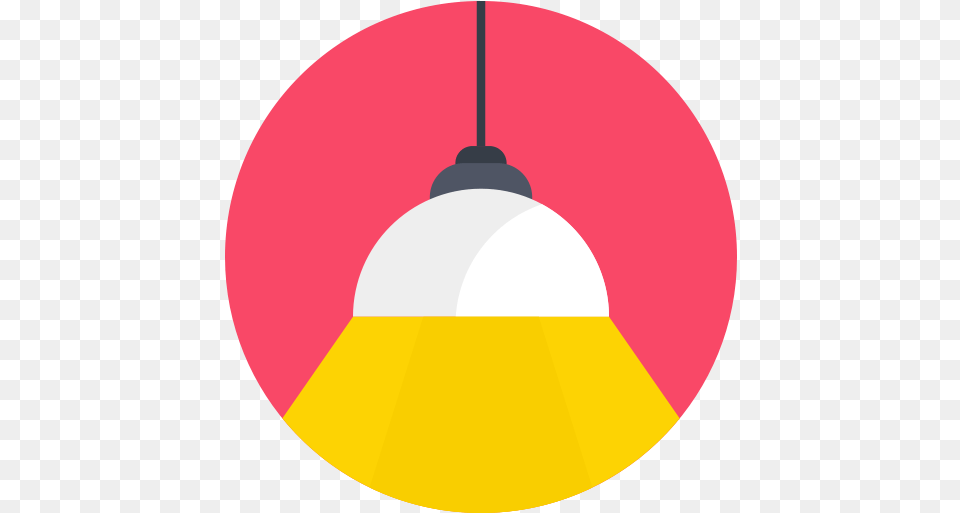 Rounded Light Icon Of Round Varieties Lights Flat Icon, Lighting, Lamp, Chandelier Free Transparent Png