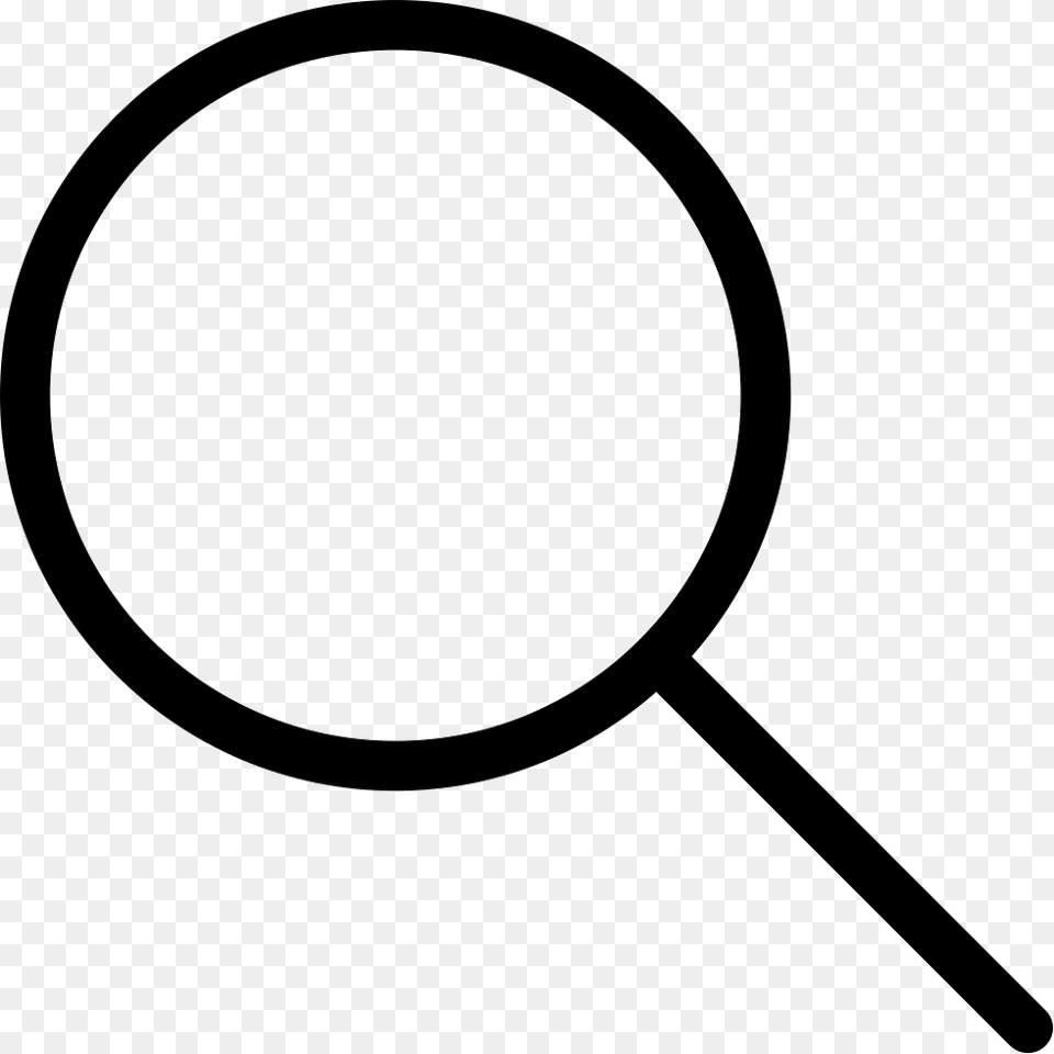 Rounded Magnifying Glass Free Png Download