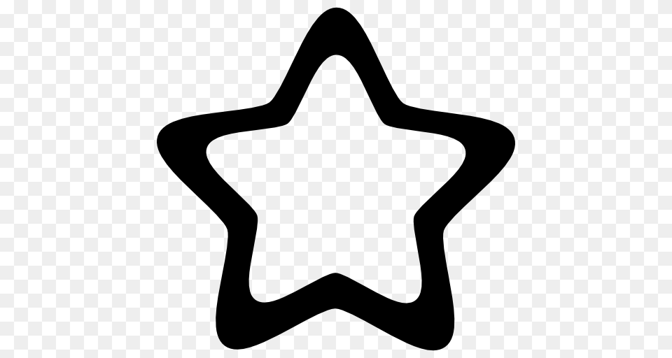 Rounded Points Star, Star Symbol, Symbol, Bow, Weapon Png