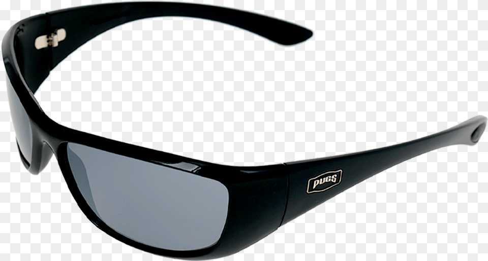 Rounded Rectangle Shiny Black Frame Smoke Mirror Lens Plastic, Accessories, Glasses, Sunglasses Png Image