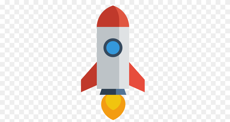 Rounded Rocket Emoji, Weapon, Ammunition, Missile, Launch Free Transparent Png