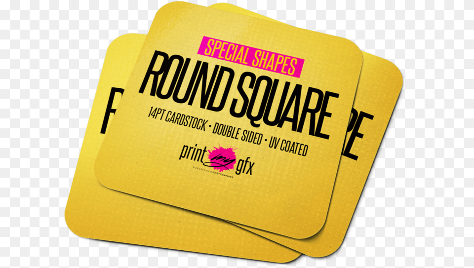Rounded Square Business Card, Paper, Text Free Png
