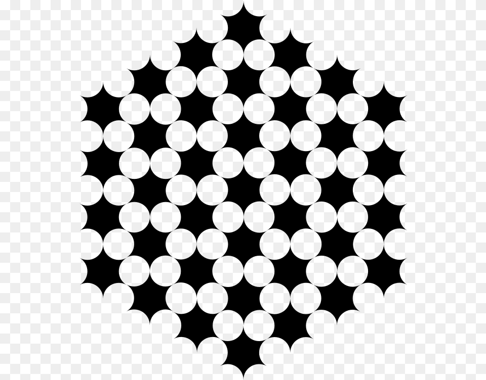 Rounded Star Clip Art Outline Single Molecule Science Unsw, Gray Png Image