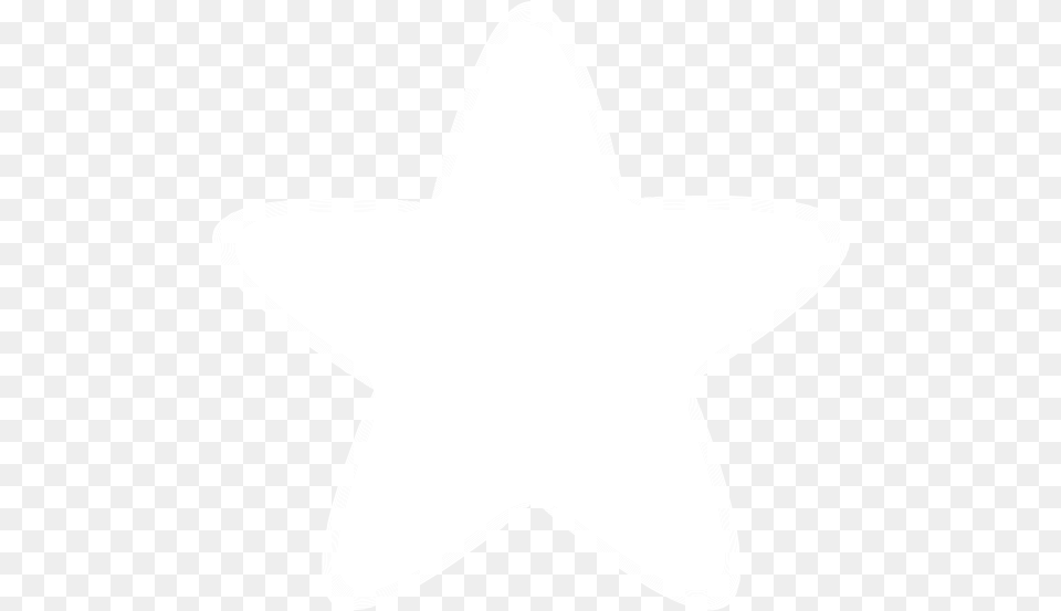 Rounded Star Estrella Blanca Transparente, Star Symbol, Symbol Free Png Download
