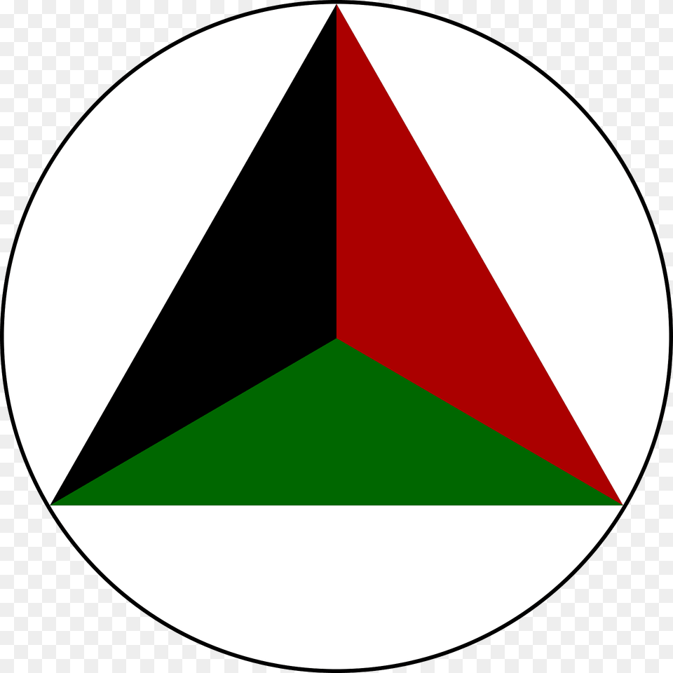 Roundel Of Afghanistan Variant Clipart, Triangle, Disk Free Png