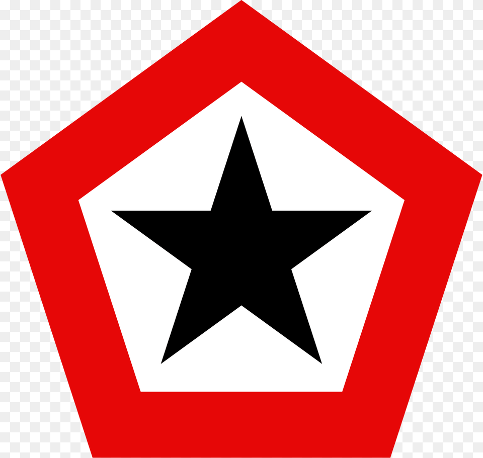 Roundel Of Indonesia Army Aviation Clipart, Star Symbol, Symbol, Sign, Scoreboard Free Transparent Png
