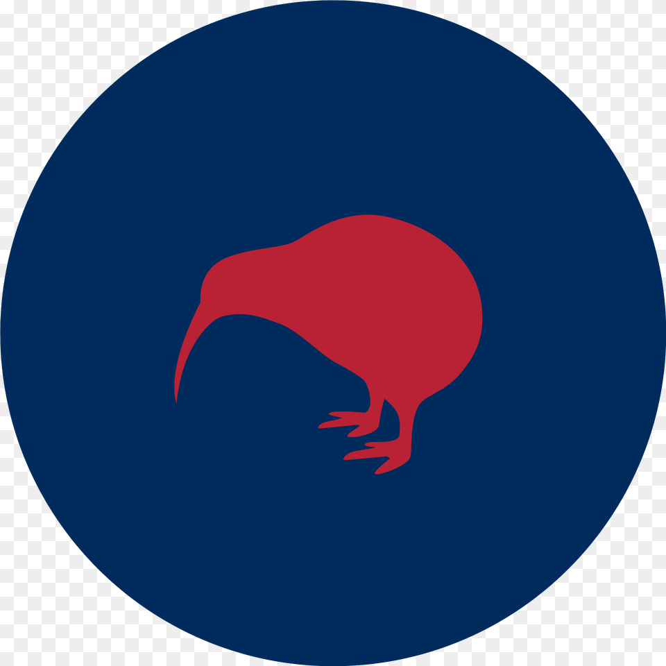Roundel Of New Zealand Low Visibility Type 1 Clipart, Animal, Beak, Bird, Kiwi Bird Free Png