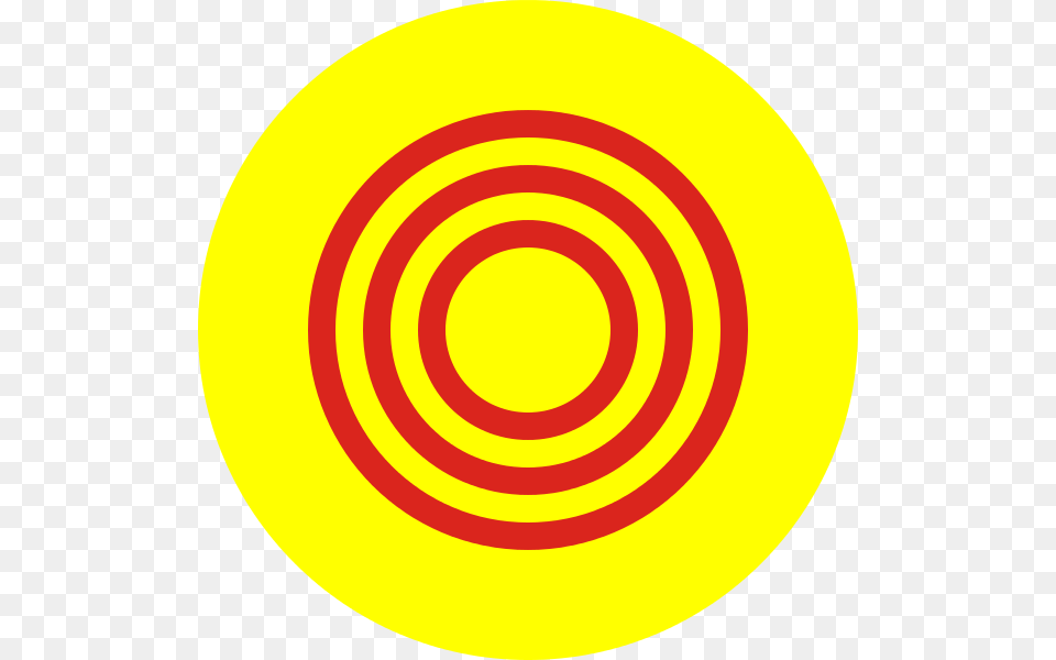 Roundel Of South Vietnam, Spiral, Coil, Disk Png Image