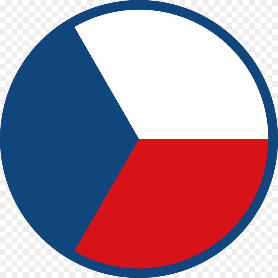 Roundel Of The Air Force Of The Czech Republic Clipart, Disk Free Transparent Png