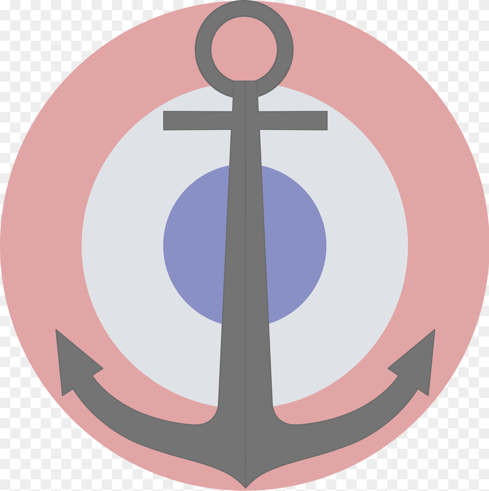 Roundel Of The French Fleet Air Arm Lowvis Clipart, Electronics, Hardware, Hook, Anchor Free Transparent Png