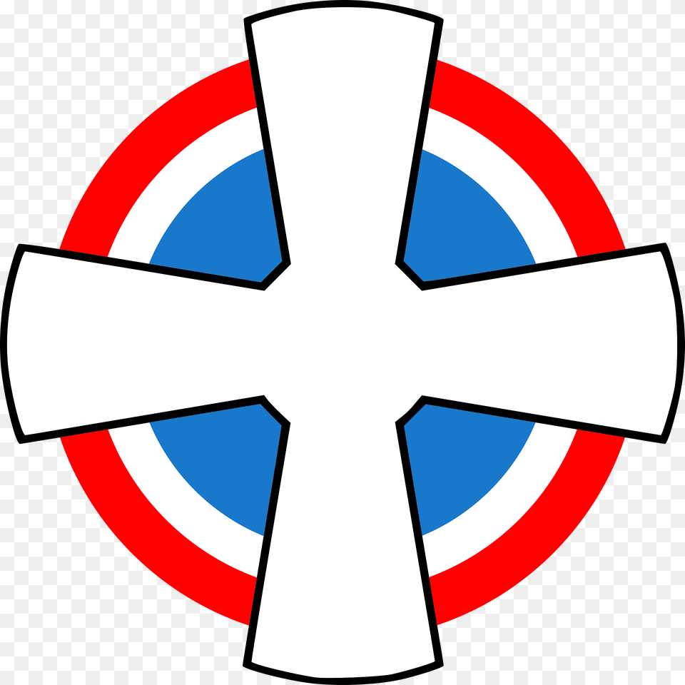 Roundel Of The Royal Yugoslav Air Force 1929 Clipart, Cross, Symbol Png