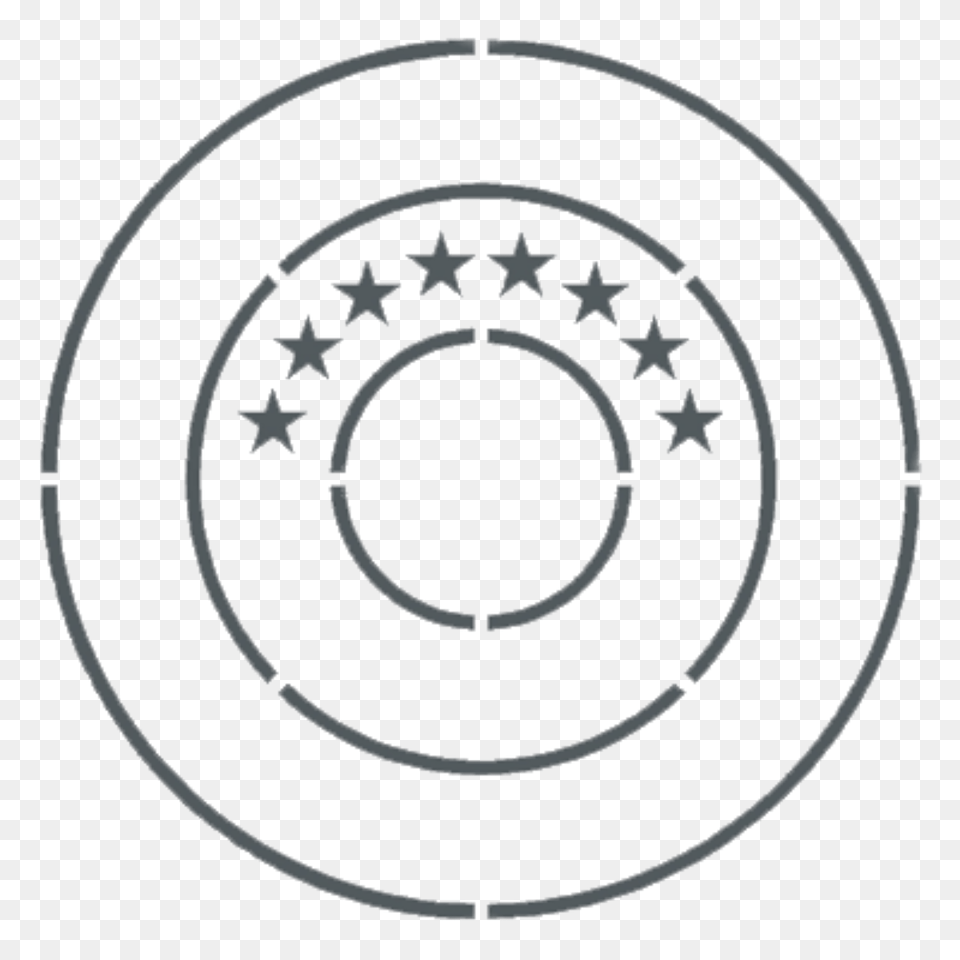 Roundel Of Venezuela National Guard Low Visibility Clipart, Spiral, Coil, Chandelier, Lamp Free Png