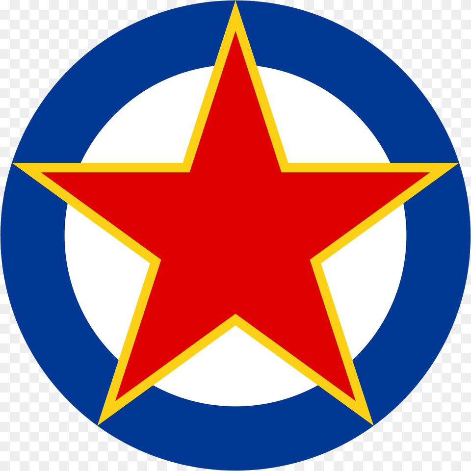 Roundel Of Yugoslavia Clipart, Star Symbol, Symbol Png