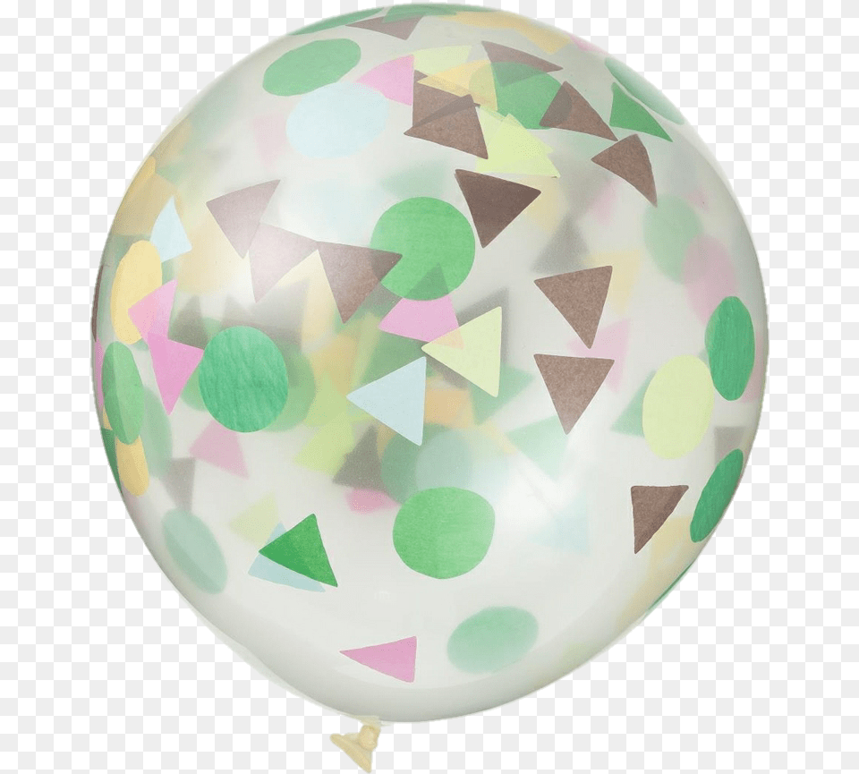 Roundredyellowparty Balloon Balloon, Plate Png Image